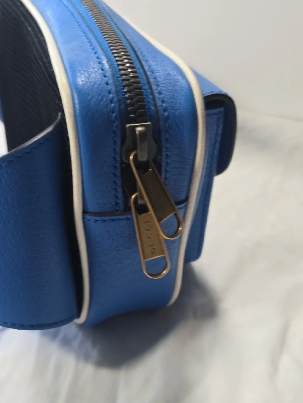 Gucci x Adidas Leather Logo Belt Bag